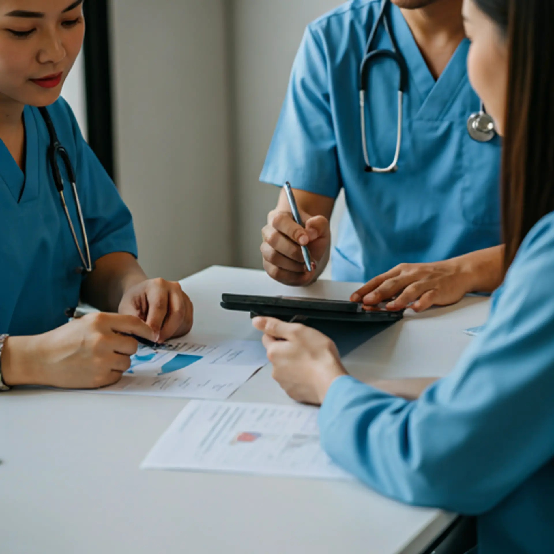 Ambiente clínico moderno